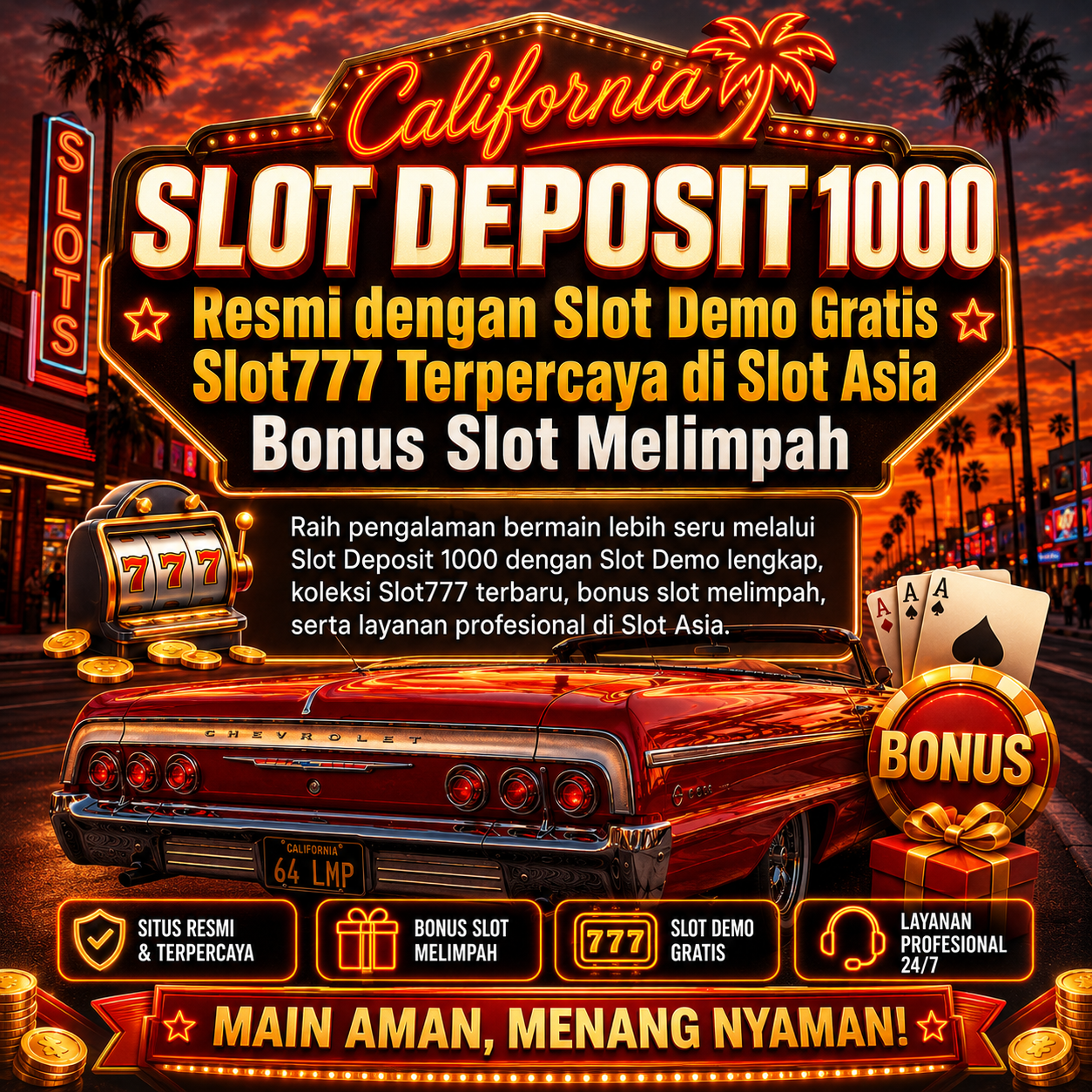 Slot Deposit 1000 Resmi
